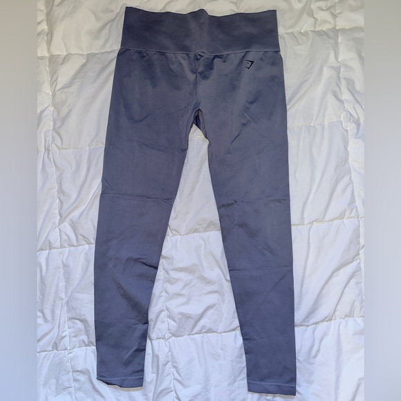 Gymshark fit leggings in steel blue, size small. - Picture 2 of 2